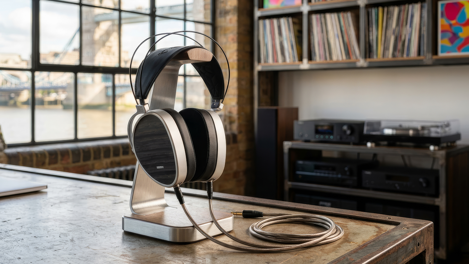 Press photos of the Dan Clark Audio Aeon Core headphones.