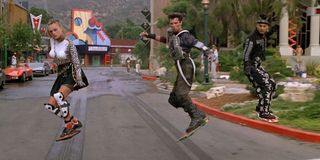 hoverboard sequence in Back to the Future 2