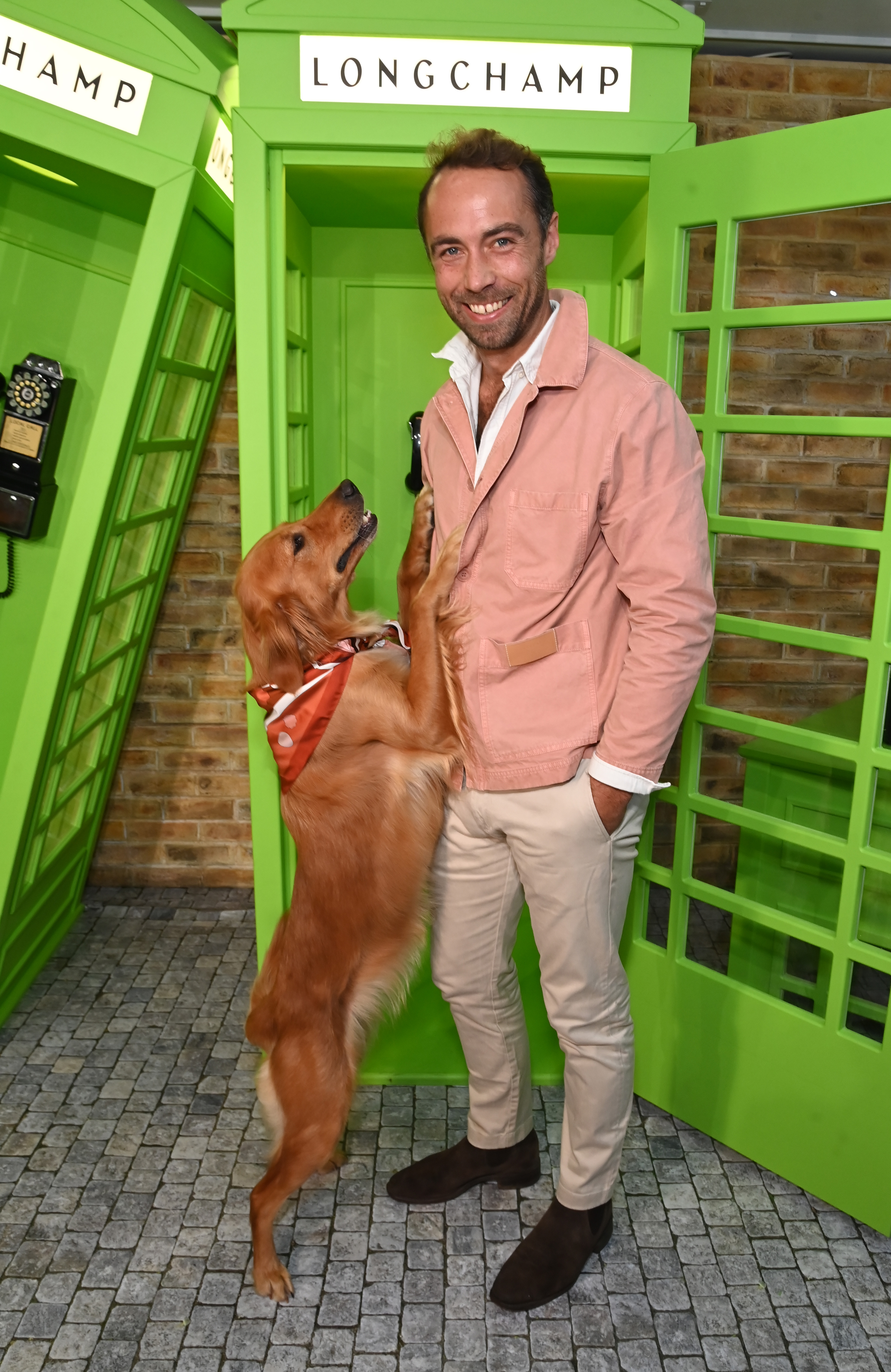 James Middleton Close Family Dog