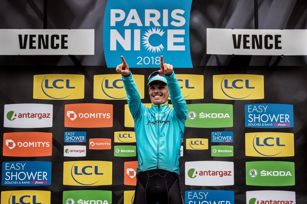 Luis Leon Sanchez (Astana) kept the lead