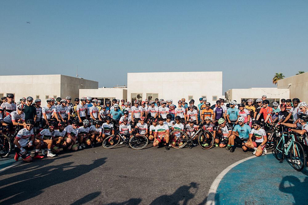 UAE Team Emirates training camp