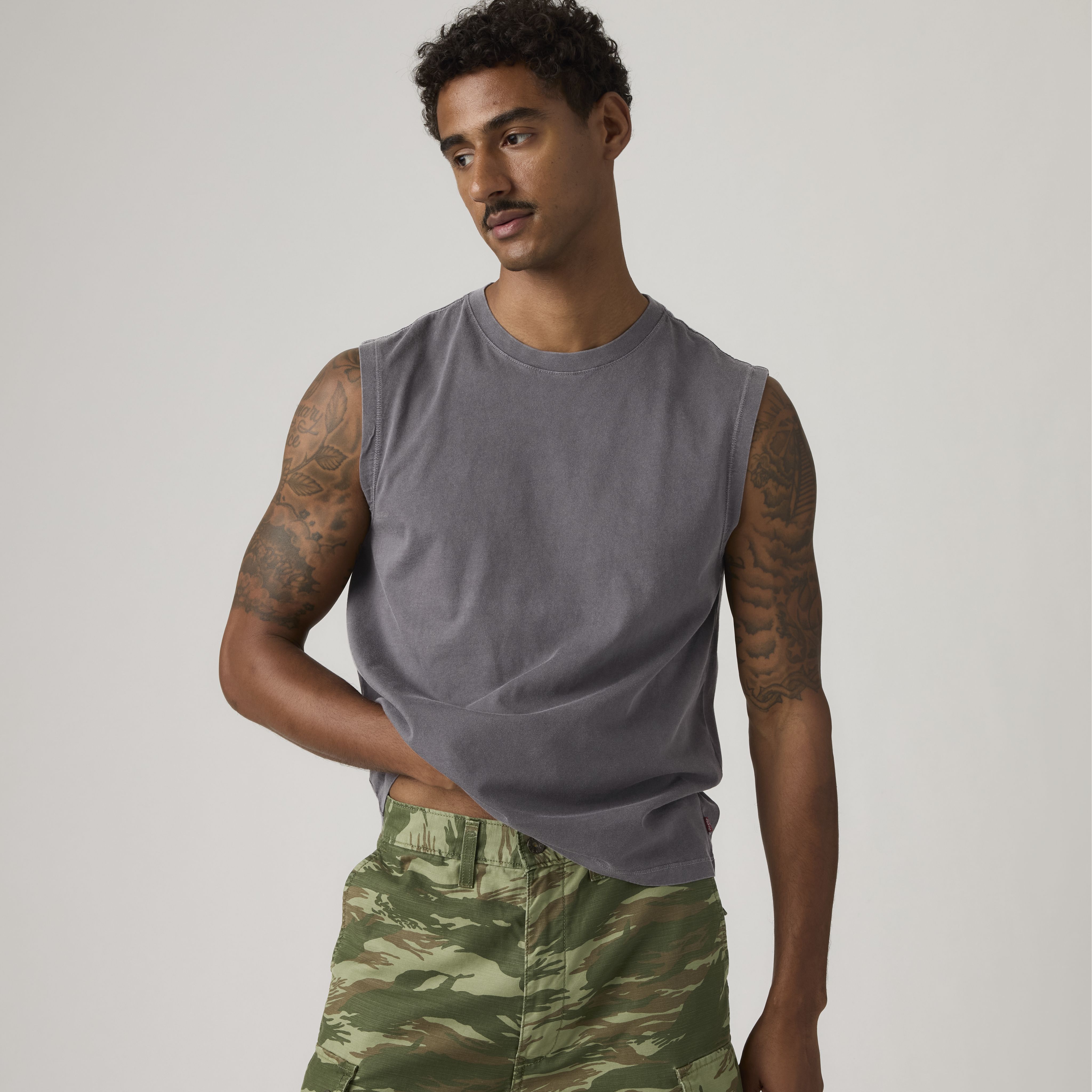 90's Fade Wash Muscle Tank