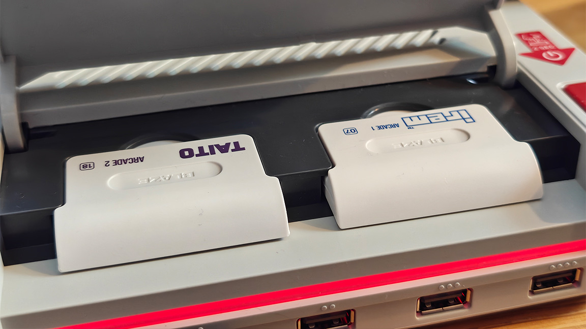 Evercade EXP-R and VS-R; retro consoles