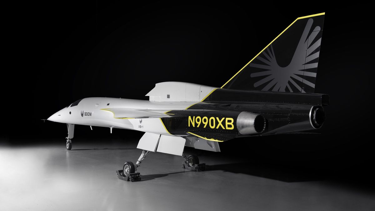 Boom Supersonic unveiled its XB-1 supersonic passenger aircraft in October 2020.