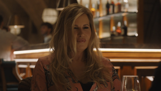 Jennifer Coolidge eating pasta in The White Lotus Season 2