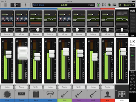 Mackie Develops Master Fader v4.0