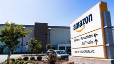 An Amazon shipping facility