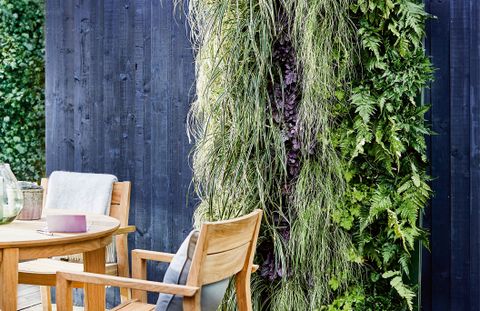 How To Make A Living Wall An Easy Step By Diy Your Own System Real Homes - Diy Vertical Garden Wall Outdoor