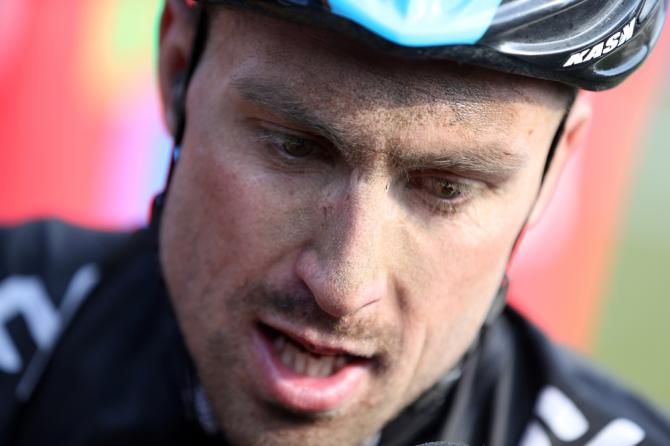 Bernhard Eisel (Sky) couldn't match the power and speed of the other favourites