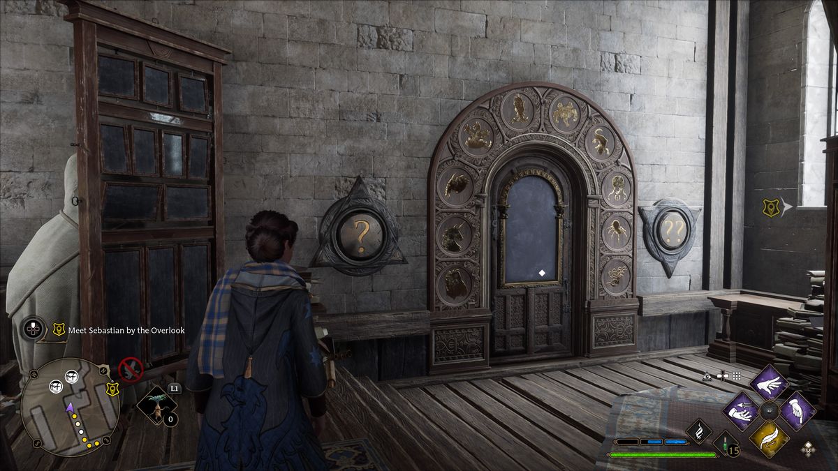 Hogwarts Legacy door puzzles How to solve the symbol doors GamesRadar+