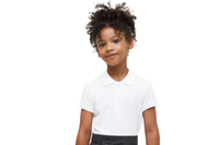 Pure Cotton Easy Care Scallop Collar School Polo Shirt £6.30 - £9.10 | John Lewis&nbsp;