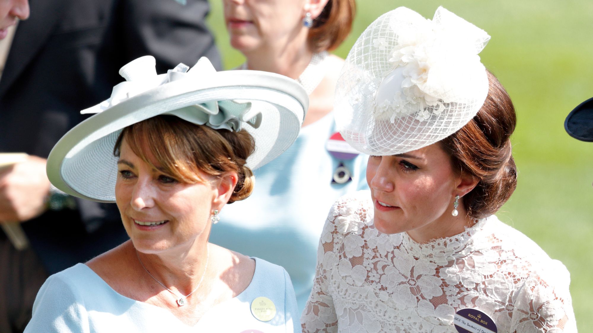 The Princess of Wales and Carole Middleton attend Royal Ascot in 2017