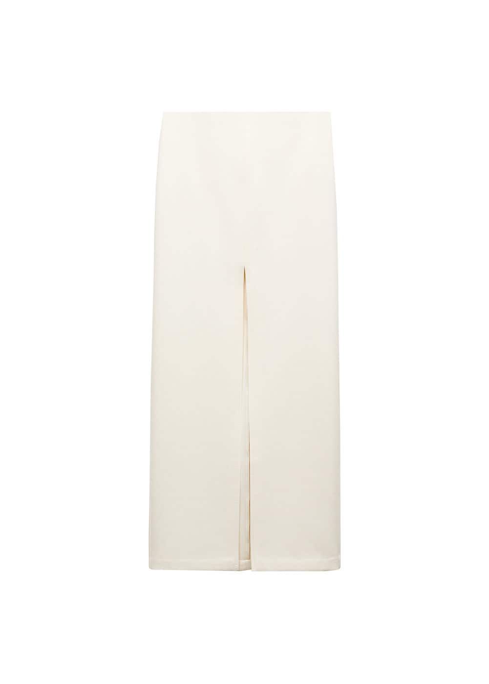Slit Long Skirt - Women