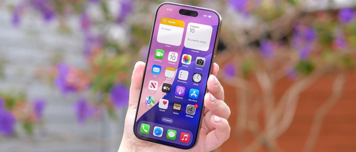 iPhone 16 Pro shown held in hand