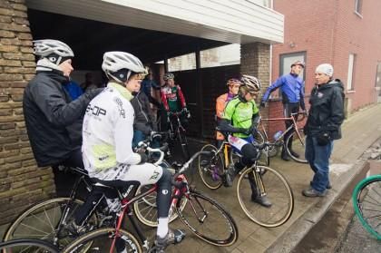 Before a Euro 'Cross Camp group ride