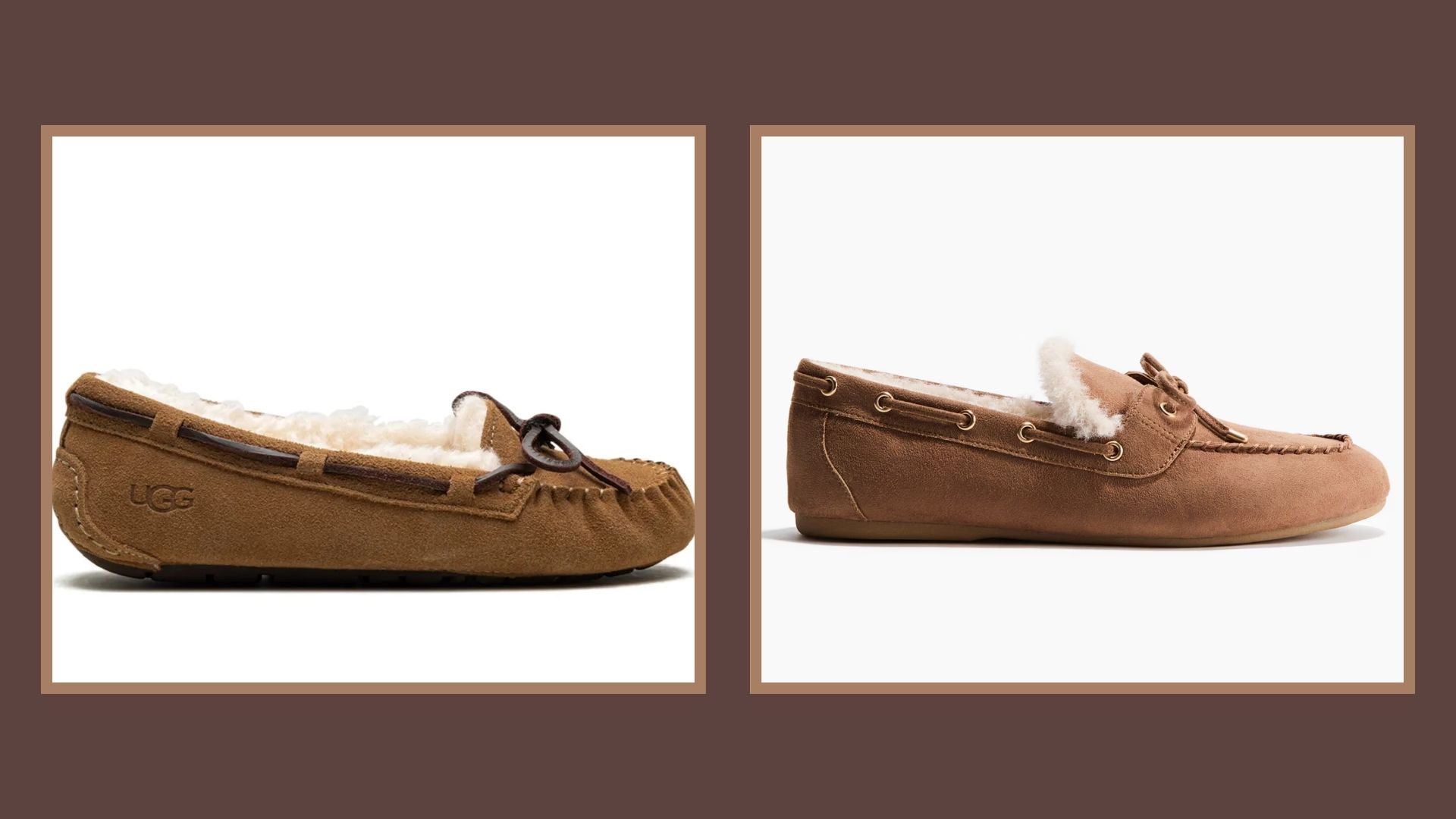 H&amp;M lookalike for UGG's lined Bella loafers