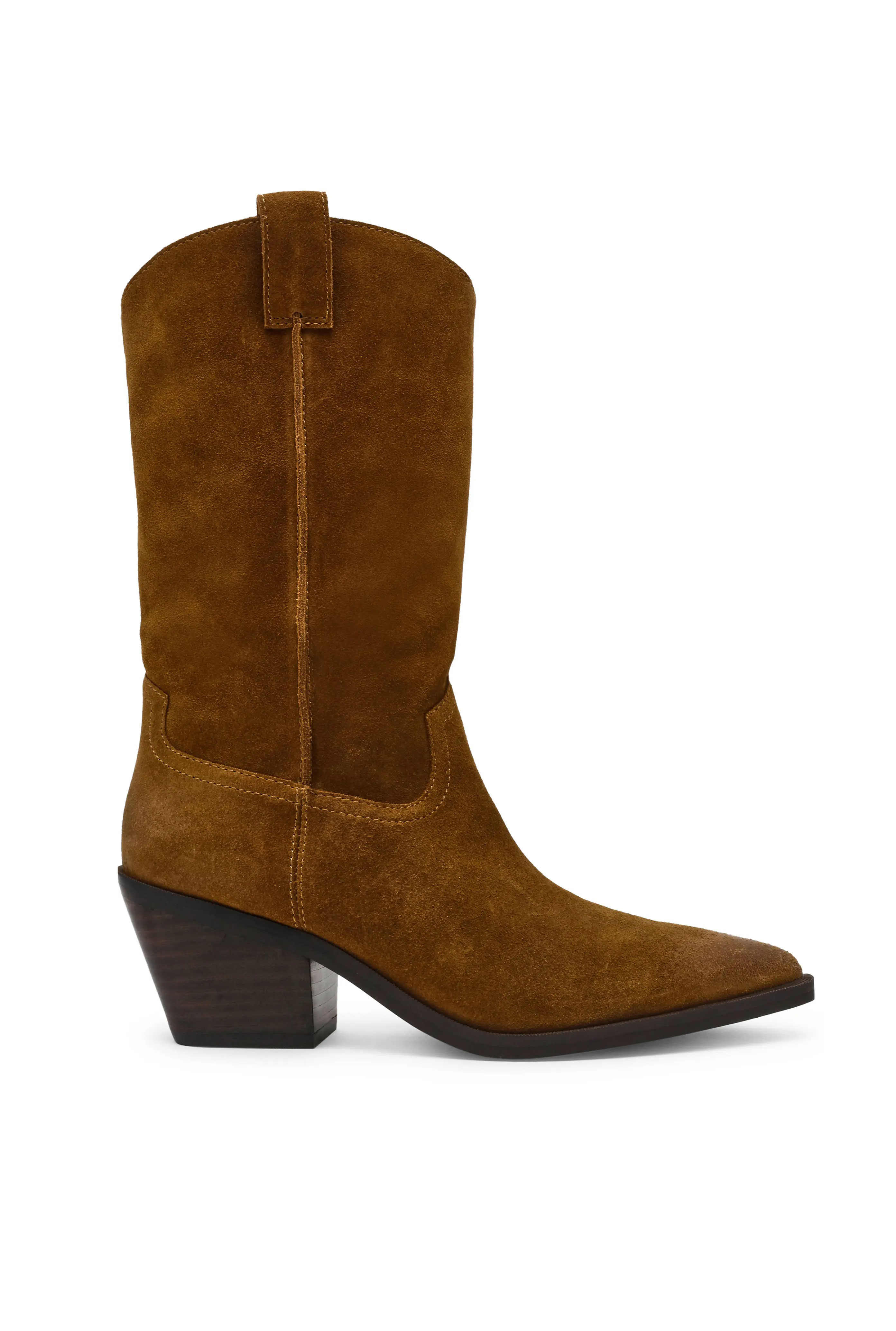 Stetson Suede Western Boots
