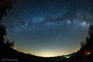 2013 Eta Aquarid Meteor Over Garner State Park, TX