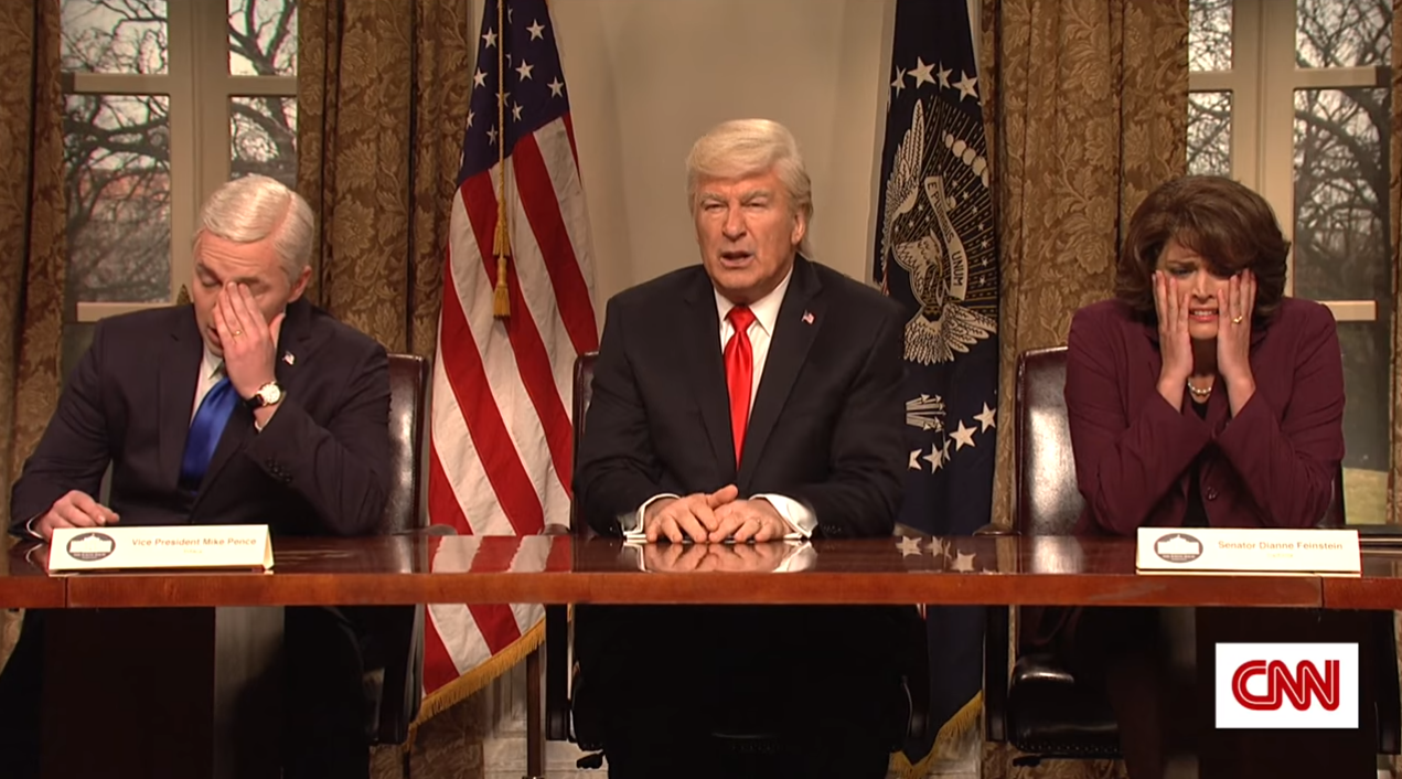 Alec Baldwin as Donald Trump on SNL