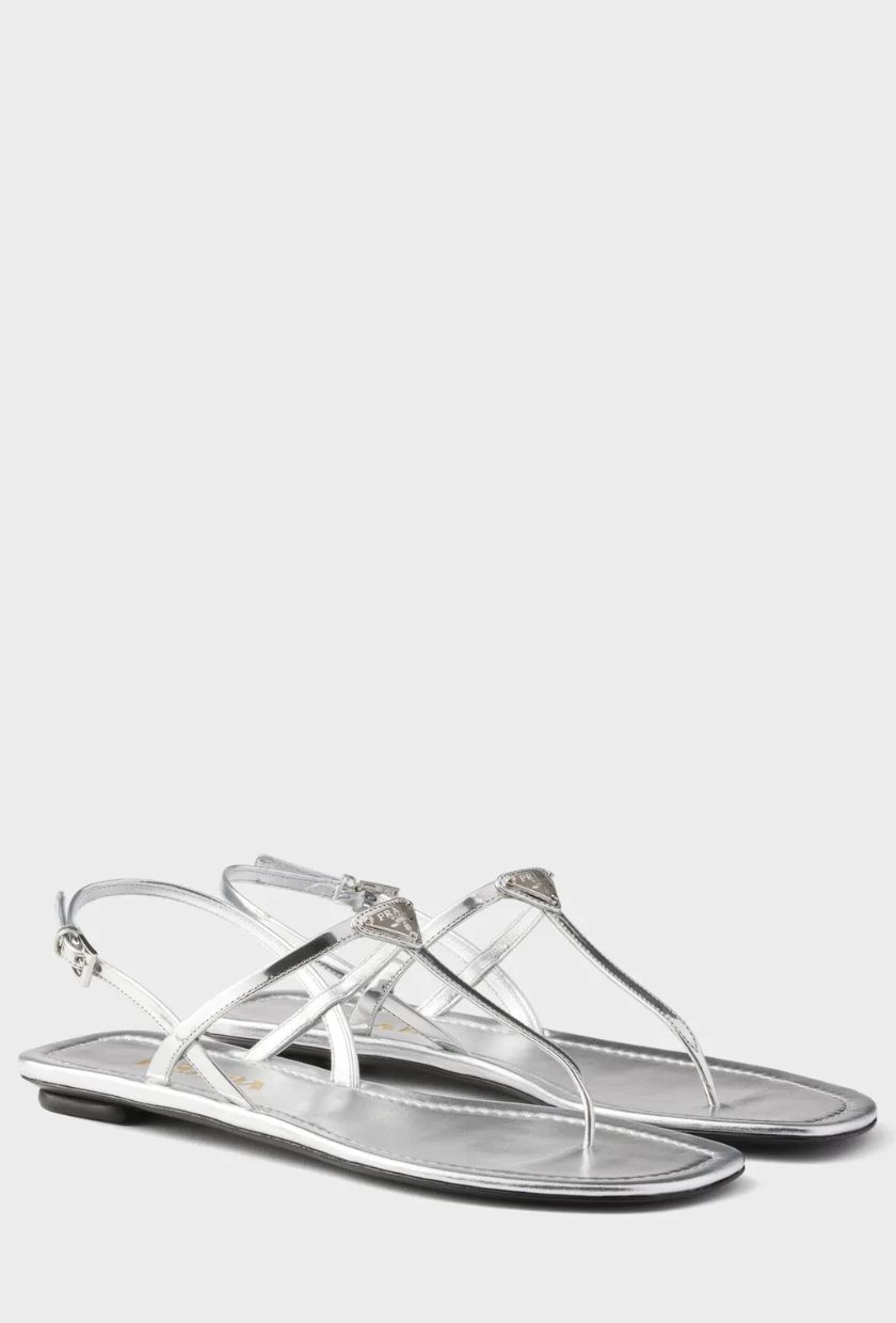 Prada, Leather Sandals