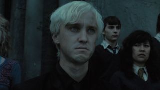 Malfoy looking very sad in Harry Potter and the Deathly Hallows: Part 2.