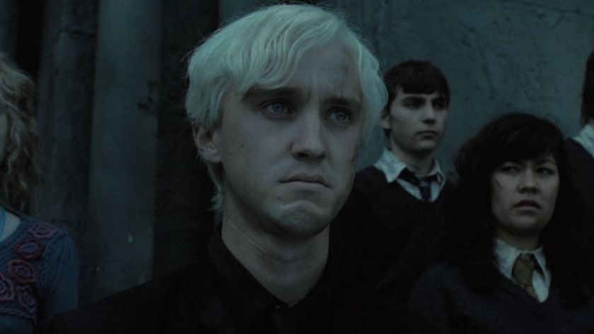 Malfoy looking very sad in Harry Potter and the Deathly Hallows: Part 2. 