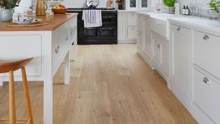waterproof laminate floor in kitchen