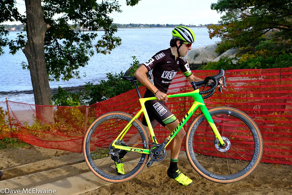 Jeremy Durrin (Neon Velo) was part of the group chasing White