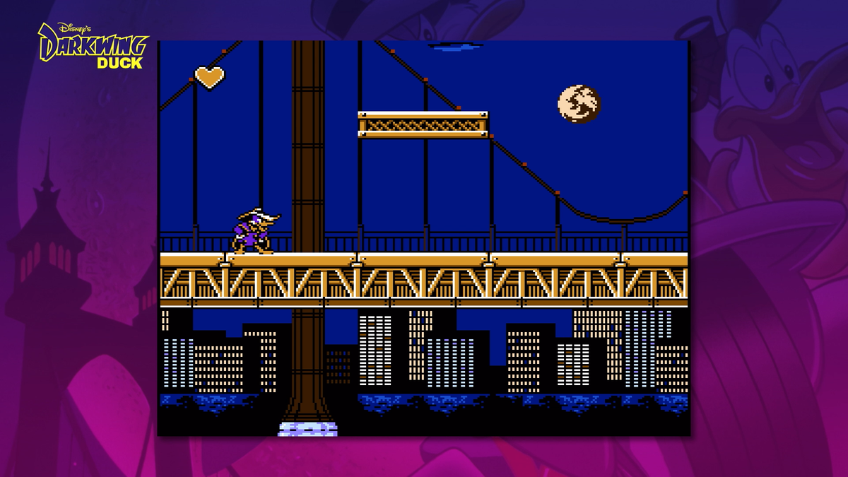Retro Disney game screens, pixel art