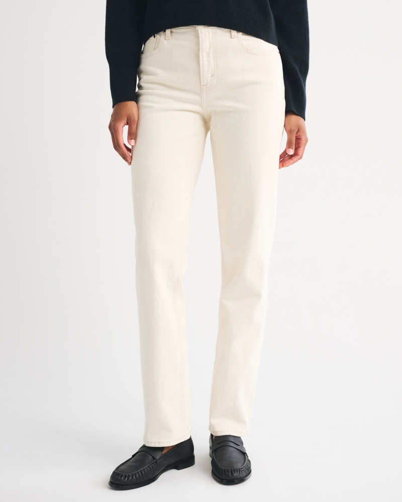 Curve Love High Rise 90s Straight Jean
