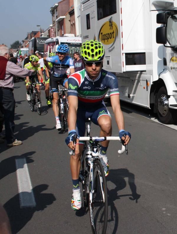 Italian champion Giovanni Visconti (Movistar) wants to get off the mark for 2012.