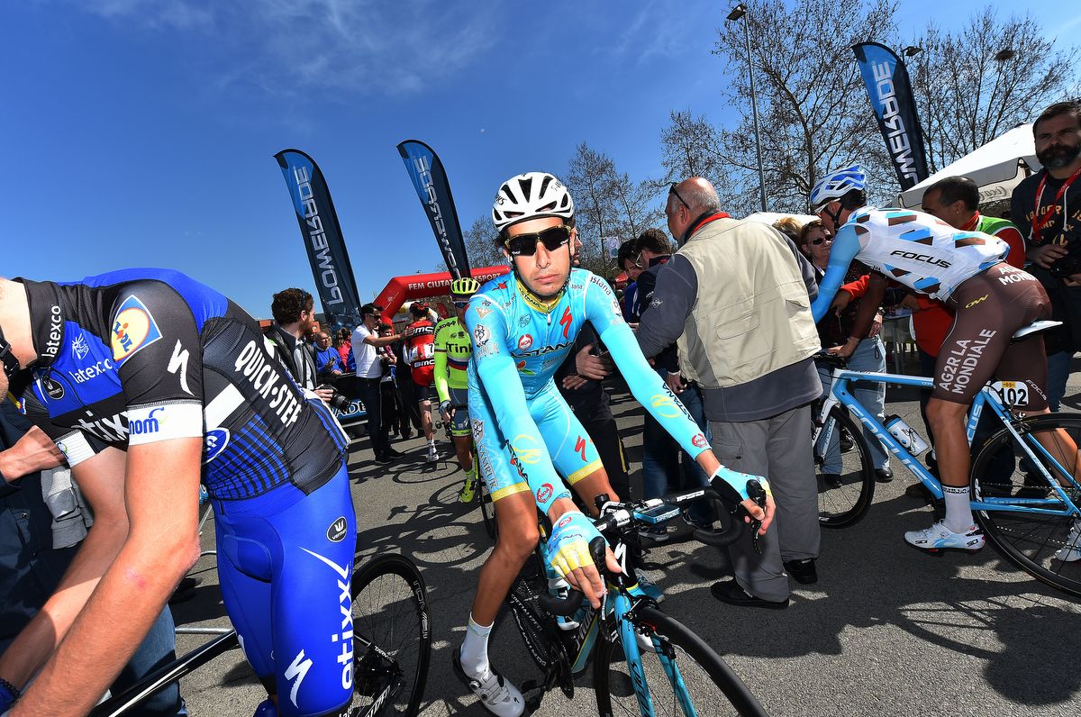 Fabio Aru at the start