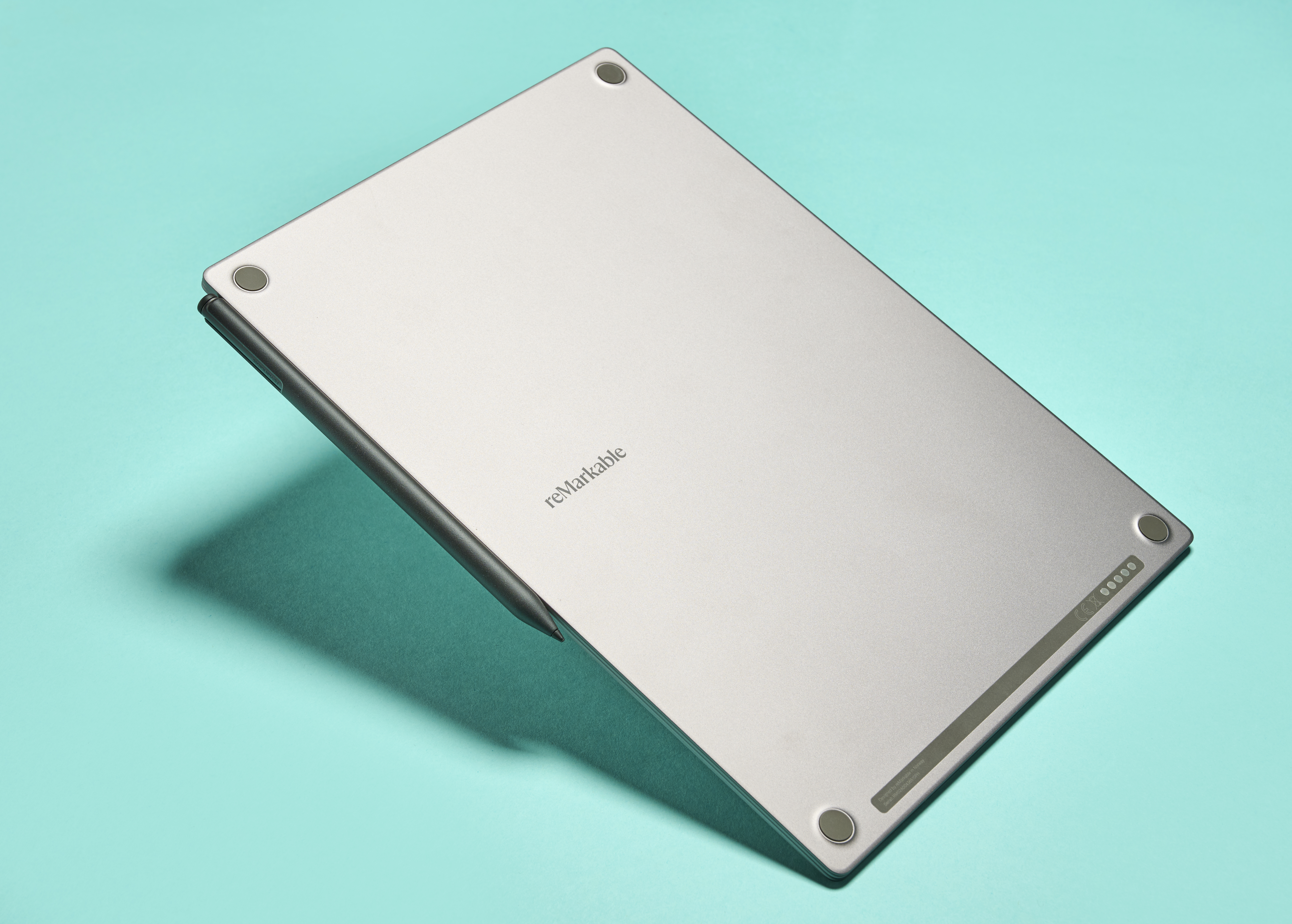 The ReMarkable Paper Pro tablet from the back