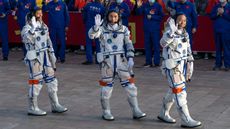 Three Chinese astronauts