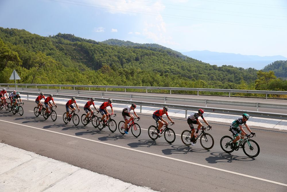 The Tour of Turkey peloton
