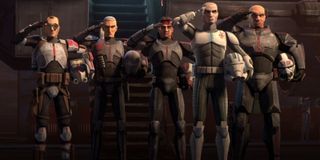 Clone Force 99 in Star Wars: The Clone Wars