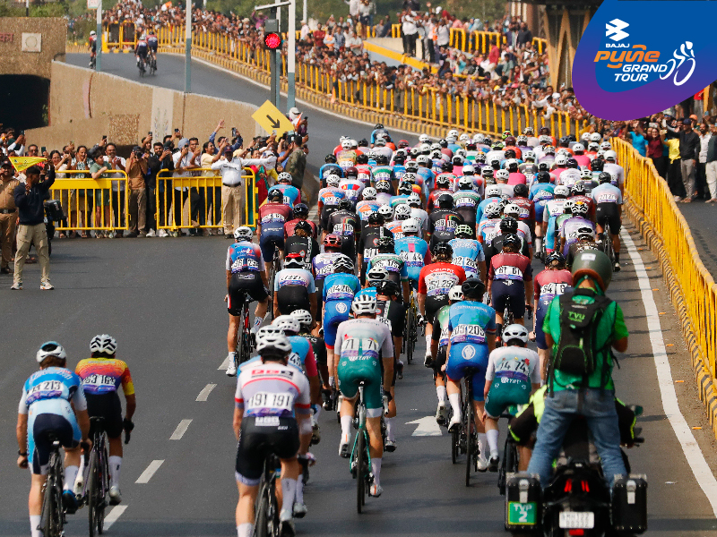 Peloton at Pune Grand Tour 2026