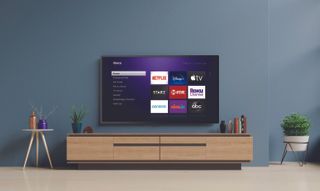 Roku in living room