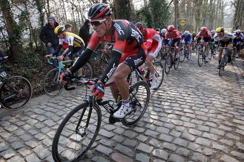 Philippe Gilbert (BMC Racing Team) crashed out of the race