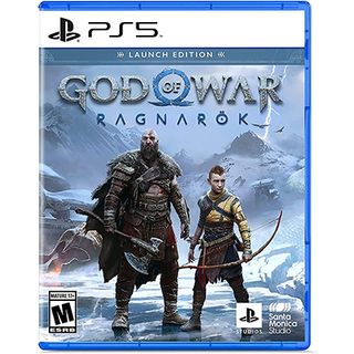 Best upcoming PS5 games; a photo of the God of War Ragnarok box