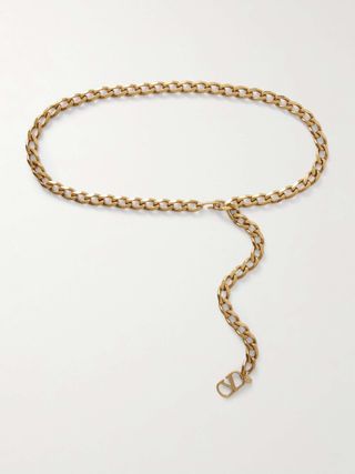 Gold-Tone Chain Belt