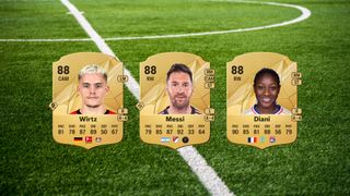 EA FC 25 Wirtz, Messi, Diani