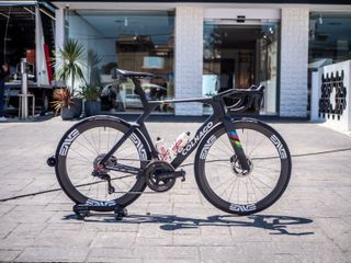 Aero bottom bracket, titanium bolts, and a €460 saddle: No stone left unturned for Tadej Pogačar's Tour de France bike