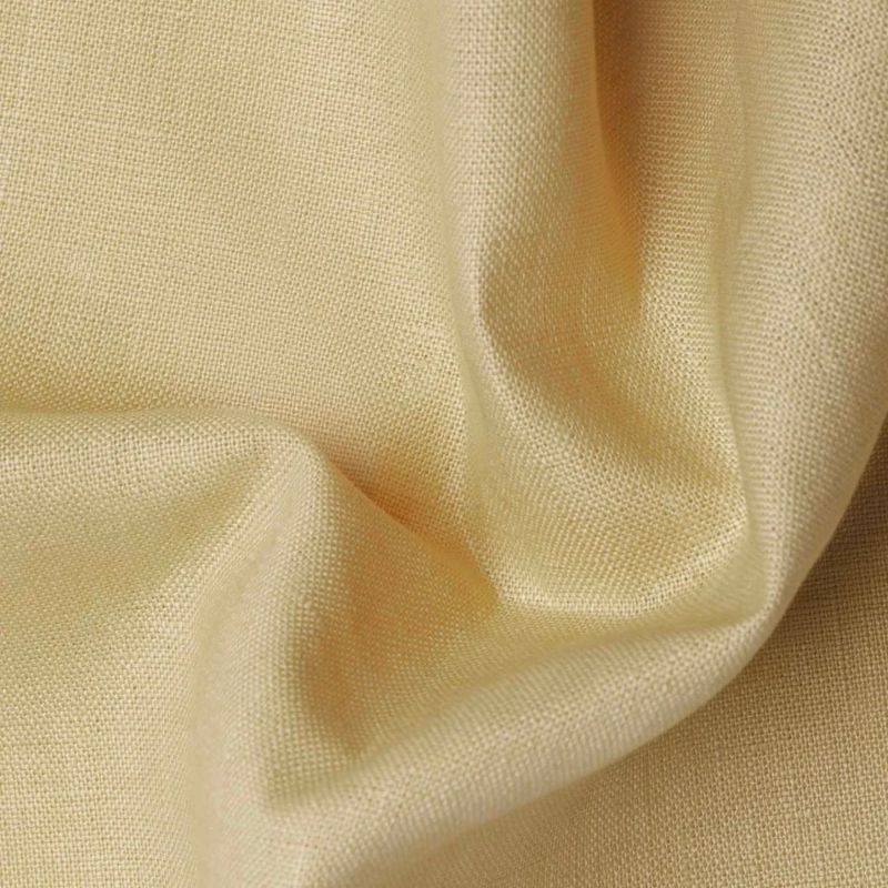yellow linen fabric