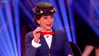 Shirley was dressed as Mary Poppins