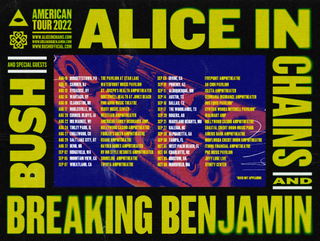 Alice In Chains and Breaking Benjamin tour
