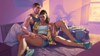 Protagonists Jason and Lucia in Grand Theft Auto 6.