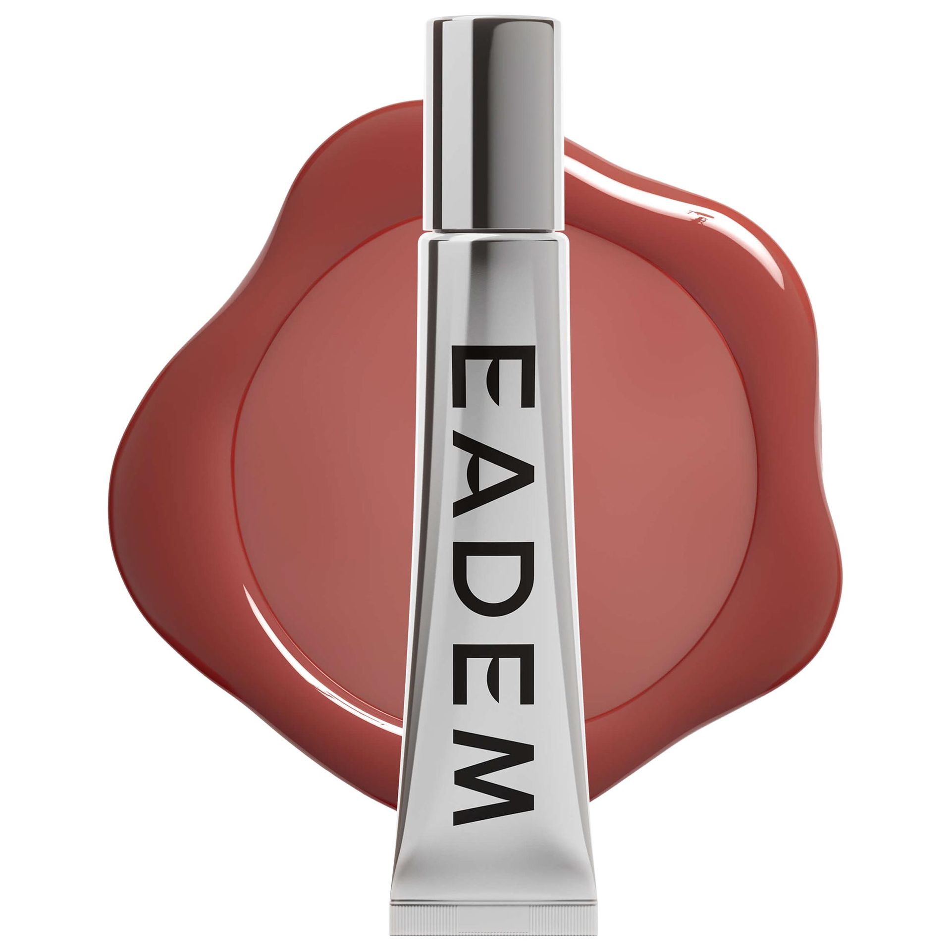 Le Chouchou Exfoliating + Softening Peptide Lip Balm - Boba Bounce - Rich Soft Brown