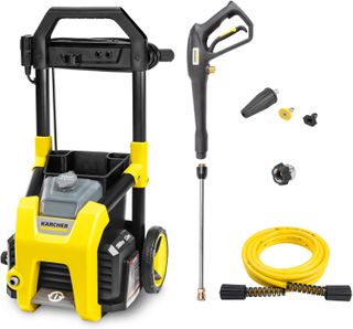 Kärcher K1800PS Max 2250 PSI Electric Pressure Washer with 3 Spray Nozzles