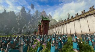 Immortal Empires release time - Dark elves storm a city in Cathay